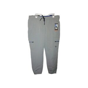 And1 Mens XL Basketball Pants‎  Breakaway Cargo Sleet Lt.  Gray Slim Fit New HTF